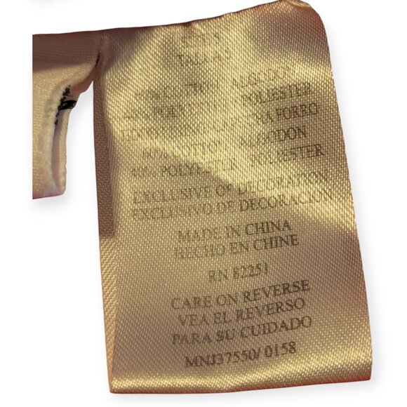 Disney Red Minnie Mouse Zip Front Jacket with Hood Ears Size 5 - Picture 7 of 9